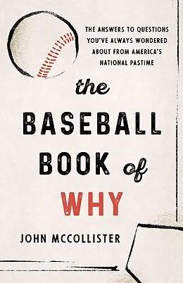 E-Book (epub) Baseball Book of Why von John Mccollister