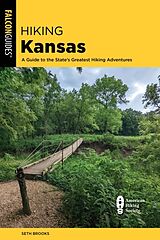 Couverture cartonnée Hiking Kansas de Seth Brooks