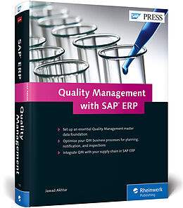 Livre Relié Quality Management with SAP de Jawad Akhtar