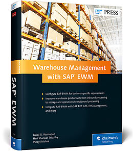 Fester Einband Warehouse Management with SAP EWM von Balaji Kannapan, Hari Tripathy, Vinay Krishna