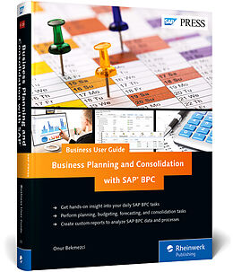 Fester Einband Business Planning and Consolidation with SAP BPC: Business User Guide von Onur Bekmezci