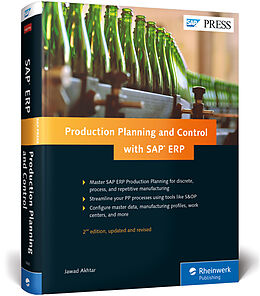 Fester Einband Production Planning and Control with SAP ERP von Jawad Akhtar