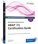 Couverture cartonnée ABAP 7.5 Certification Guide de Puneet Asthana, David Haslam