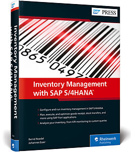 Livre Relié Inventory Management with SAP S/4HANA de Bernd Roedel, Johannes Esser