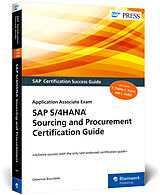 Couverture cartonnée SAP S/4HANA Sourcing and Procurement Certification Guide de Fabienne Bourdelle