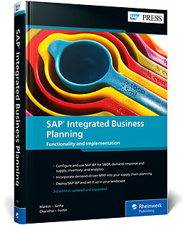 Livre Relié SAP Integrated Business Planning de Sandy Markin, Amit Sinha, Sanchit Chandna