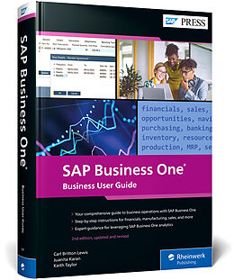 Livre Relié SAP Business One: Business User Guide de Carl Britton Lewis, Juanita Karan, Keith Taylor