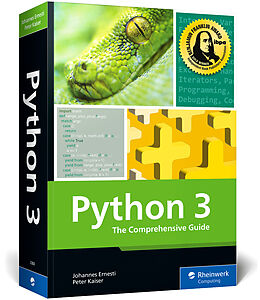 Kartonierter Einband Python 3 von Johannes Ernesti, Peter Kaiser