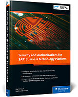 Fester Einband Security and Authorizations for SAP Business Technology Platform von Martin Koch, Siegfried Zeilinger