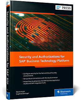 Livre Relié Security and Authorizations for SAP Business Technology Platform de Martin Koch, Siegfried Zeilinger