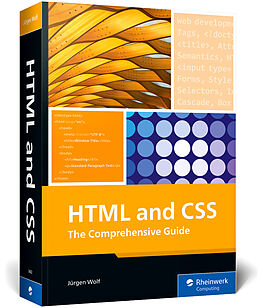 Couverture cartonnée HTML and CSS de Jürgen Wolf