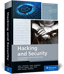 Kartonierter Einband Hacking and Security von Michael Kofler, Tobias Scheible, Matthias Wübbeling