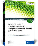 Couverture cartonnée Extended Warehouse Management with SAP S/4HANA Certification Guide de Basawaraj Patil, Neetu Ramireddi, Satish Komatlapalli