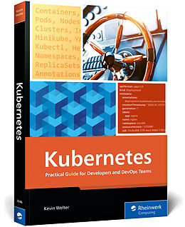 Couverture cartonnée Kubernetes de Kevin Welter