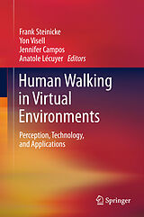 Couverture cartonnée Human Walking in Virtual Environments de 