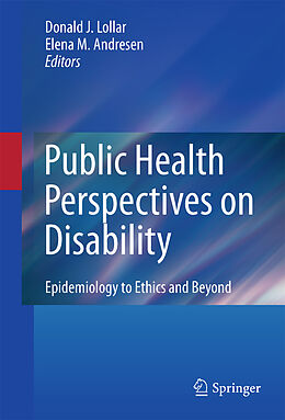 Couverture cartonnée Public Health Perspectives on Disability de 