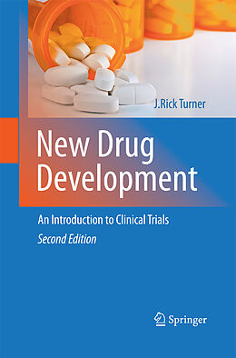 Couverture cartonnée New Drug Development de J. Rick Turner