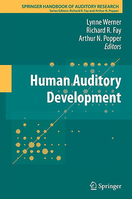Couverture cartonnée Human Auditory Development de 
