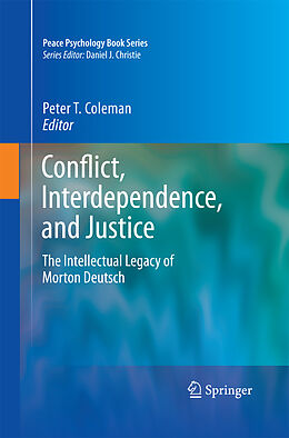 Couverture cartonnée Conflict, Interdependence, and Justice de 