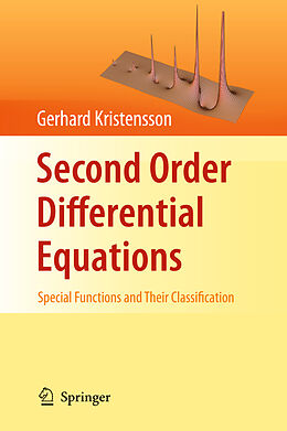 Couverture cartonnée Second Order Differential Equations de Gerhard Kristensson