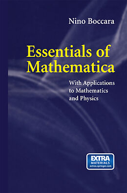 Couverture cartonnée Essentials of Mathematica de Nino Boccara