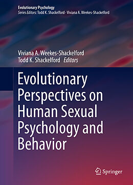 Livre Relié Evolutionary Perspectives on Human Sexual Psychology and Behavior de 