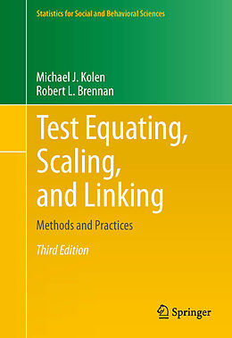 Livre Relié Test Equating, Scaling, and Linking de Robert L. Brennan, Michael J. Kolen
