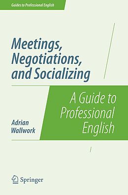 eBook (pdf) Meetings, Negotiations, and Socializing de Adrian Wallwork