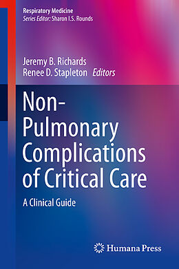 Livre Relié Non-Pulmonary Complications of Critical Care de 