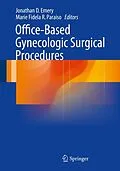 E-Book (pdf) Office-Based Gynecologic Surgical Procedures von 