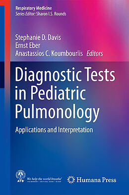 Livre Relié Diagnostic Tests in Pediatric Pulmonology de 