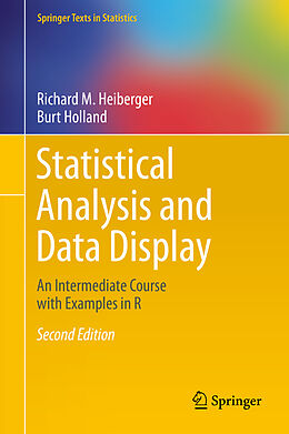 eBook (pdf) Statistical Analysis and Data Display de Richard M. Heiberger, Burt Holland