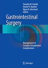 Livre Relié Gastrointestinal Surgery de 