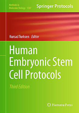 Fester Einband Human Embryonic Stem Cell Protocols von 