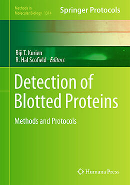 Fester Einband Detection of Blotted Proteins von 