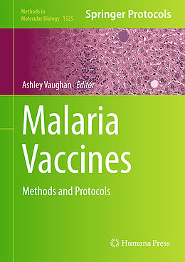 Livre Relié Malaria Vaccines de 