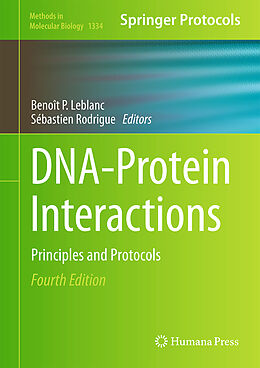 Fester Einband DNA-Protein Interactions von 