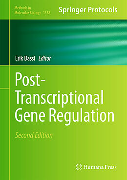 Fester Einband Post-Transcriptional Gene Regulation von 
