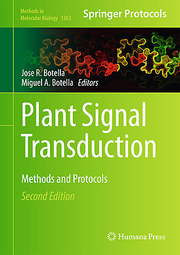 Fester Einband Plant Signal Transduction von 