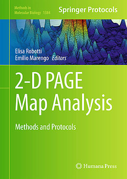 Fester Einband 2-D PAGE Map Analysis von 
