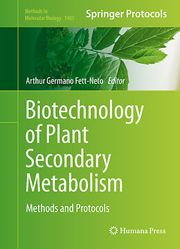 Fester Einband Biotechnology of Plant Secondary Metabolism von 