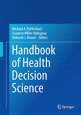 Livre Relié Handbook of Health Decision Science de 