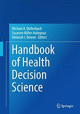 eBook (pdf) Handbook of Health Decision Science de 