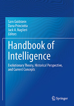 Couverture cartonnée Handbook of Intelligence de 