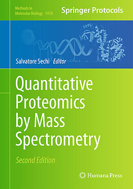 Fester Einband Quantitative Proteomics by Mass Spectrometry von 