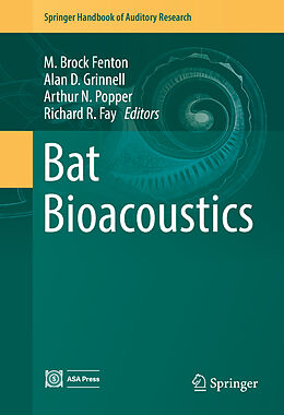 Livre Relié Bat Bioacoustics de 