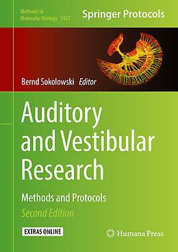 Fester Einband Auditory and Vestibular Research von 