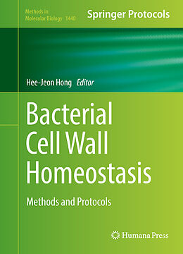 Fester Einband Bacterial Cell Wall Homeostasis von 