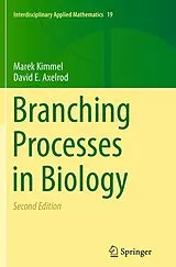 Kartonierter Einband Branching Processes in Biology von Marek Kimmel, David E. Axelrod