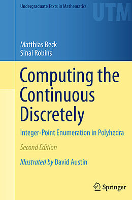 Couverture cartonnée Computing the Continuous Discretely de Sinai Robins, Matthias Beck